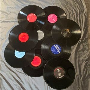 9 brand new wall Decore records
